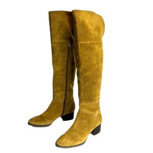 Tommy Hilfiger Gianna ladies tall genuine suede boots size 8 m